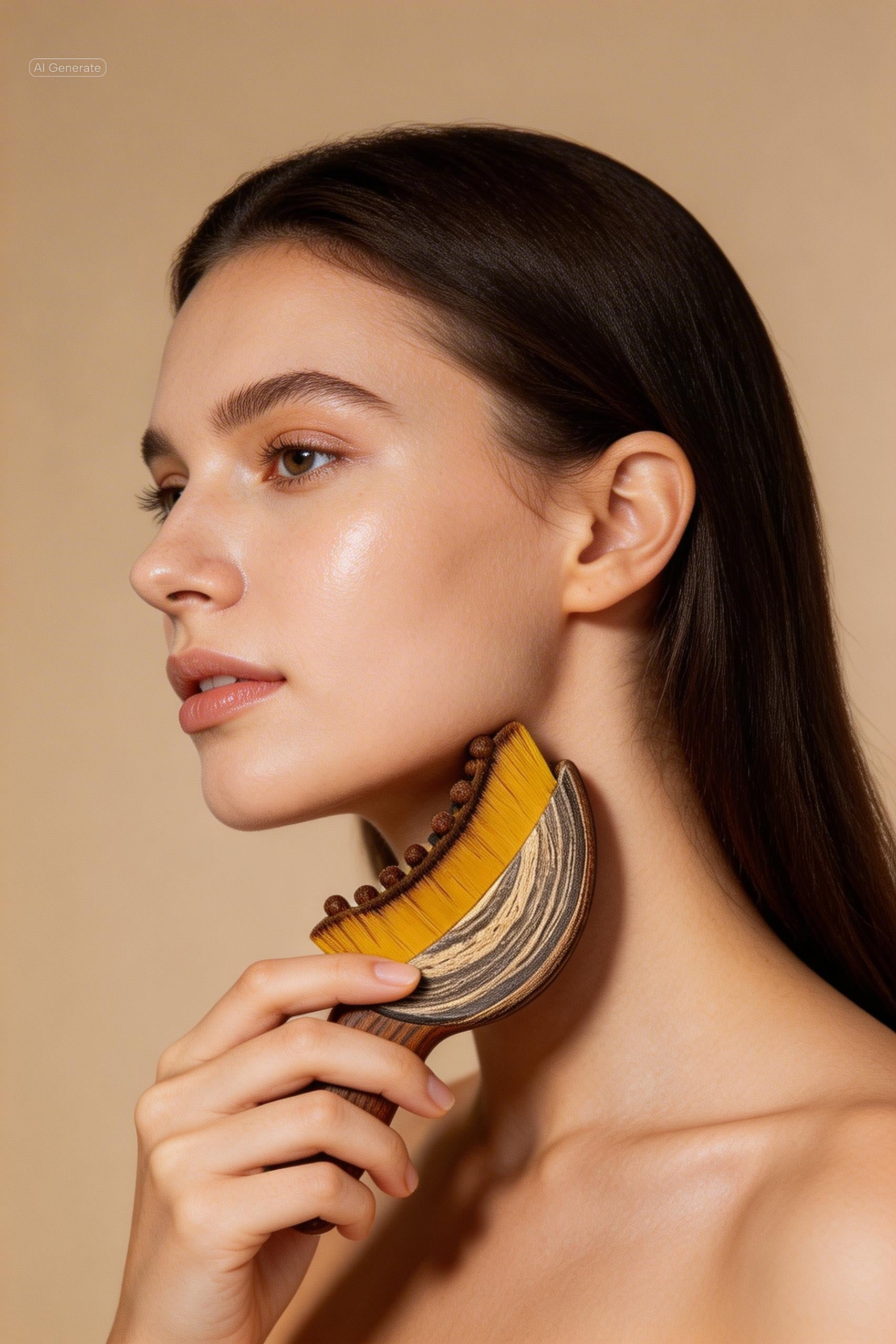 Discover the Lymphatic Face Brush: Your Secret to Glowing, Puffed-Free Skin