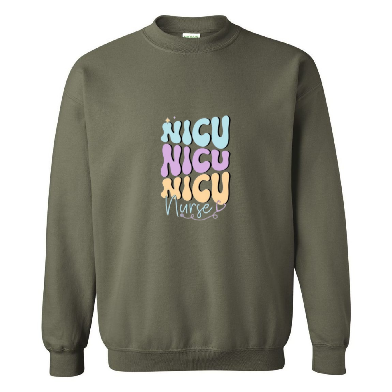 NICU NICU NICU Crewneck Sweatshirt