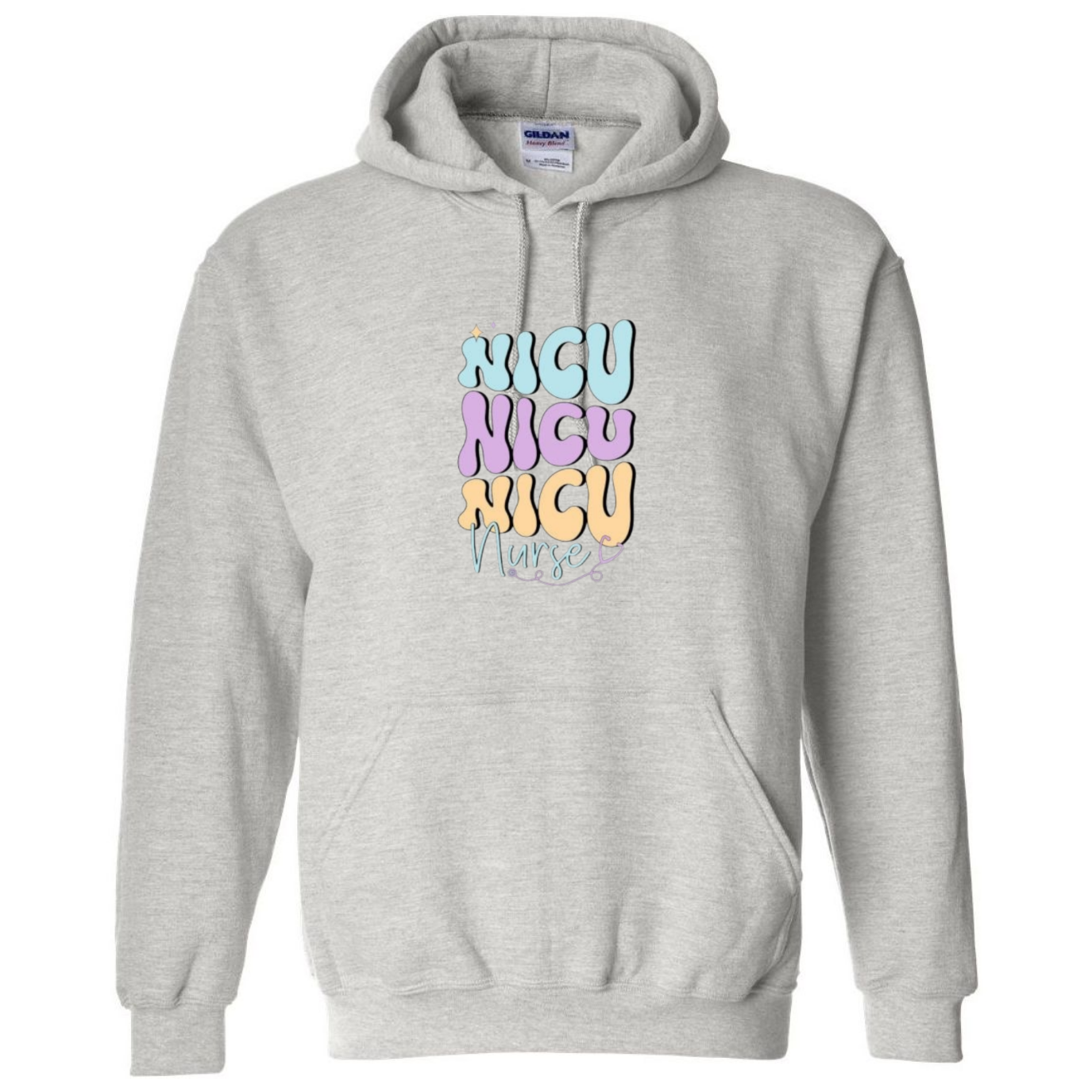 NICU NICU NICU Hooded Sweatshirt