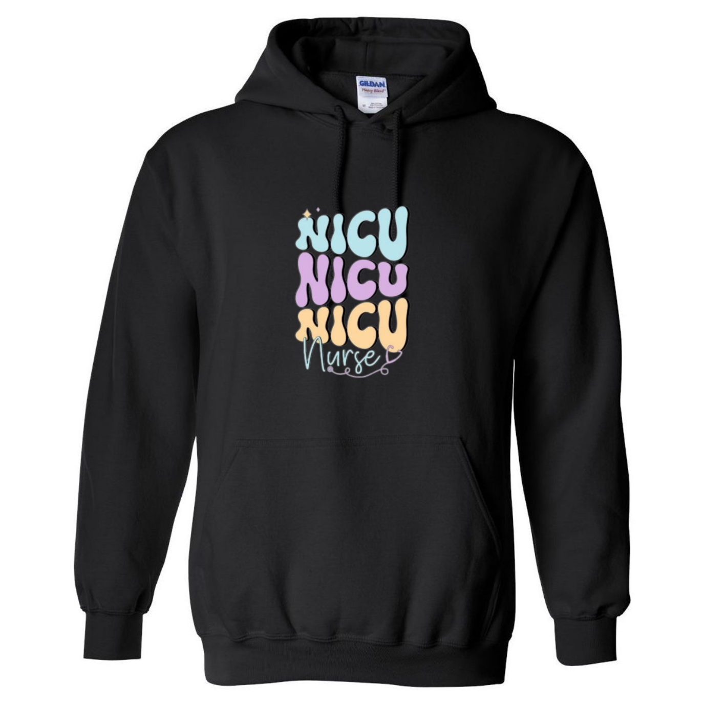 NICU NICU NICU Hooded Sweatshirt