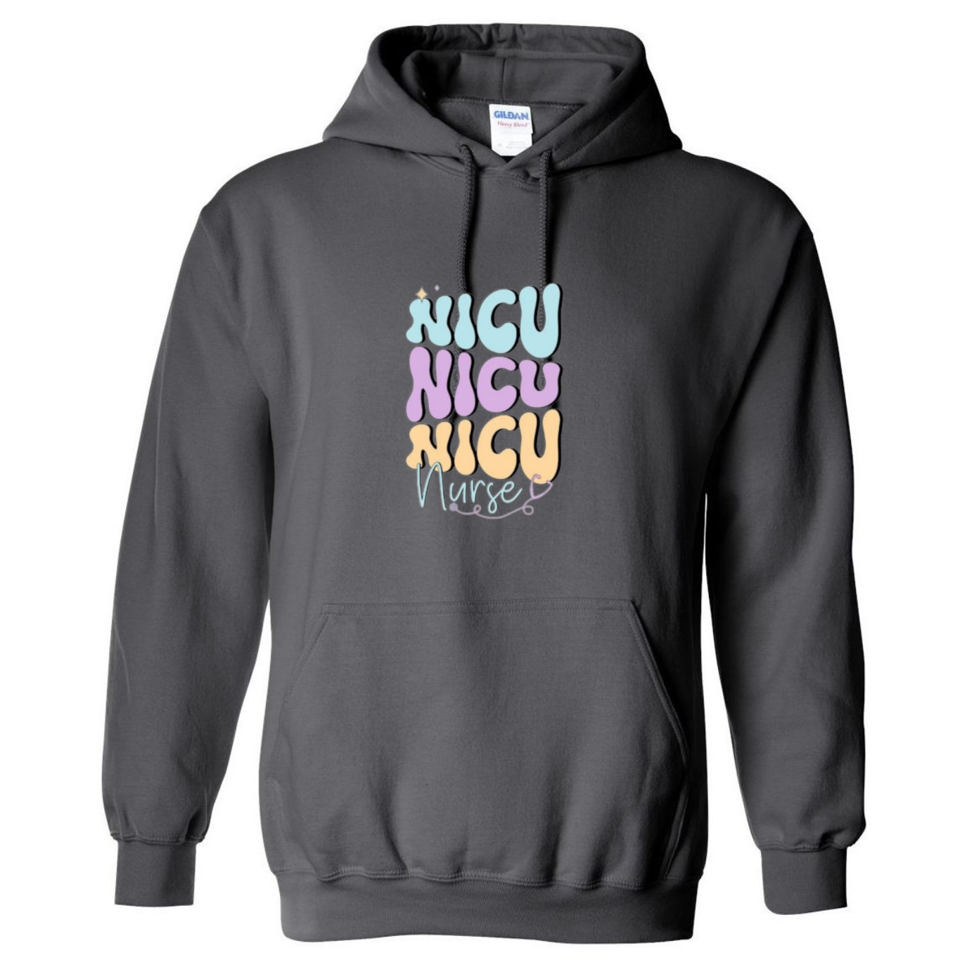 NICU NICU NICU Hooded Sweatshirt