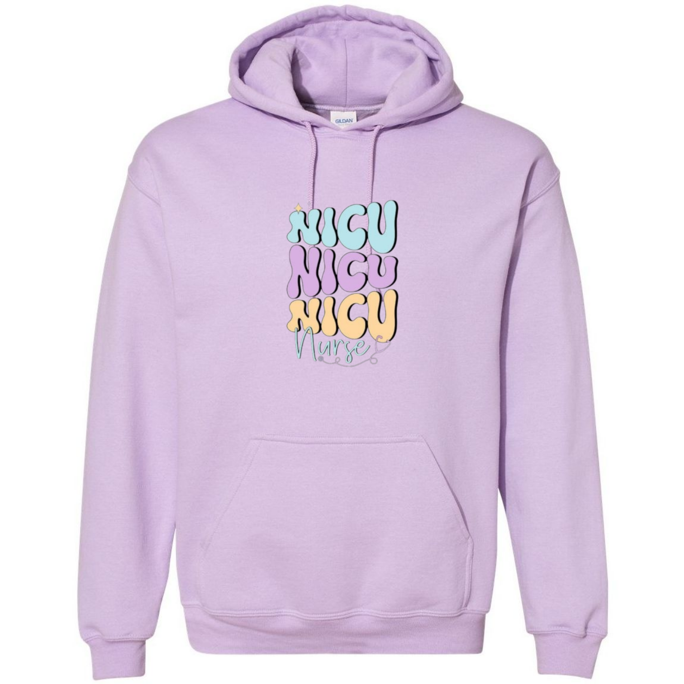 NICU NICU NICU Hooded Sweatshirt