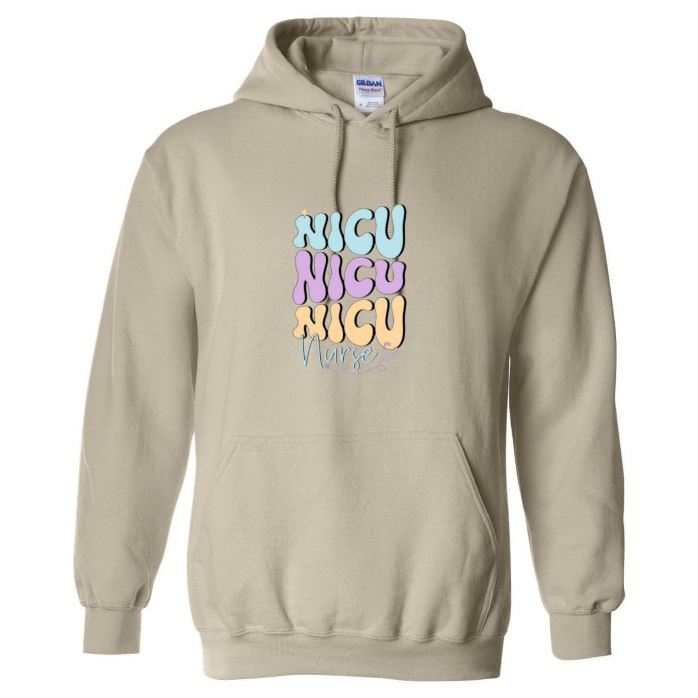 NICU NICU NICU Hooded Sweatshirt