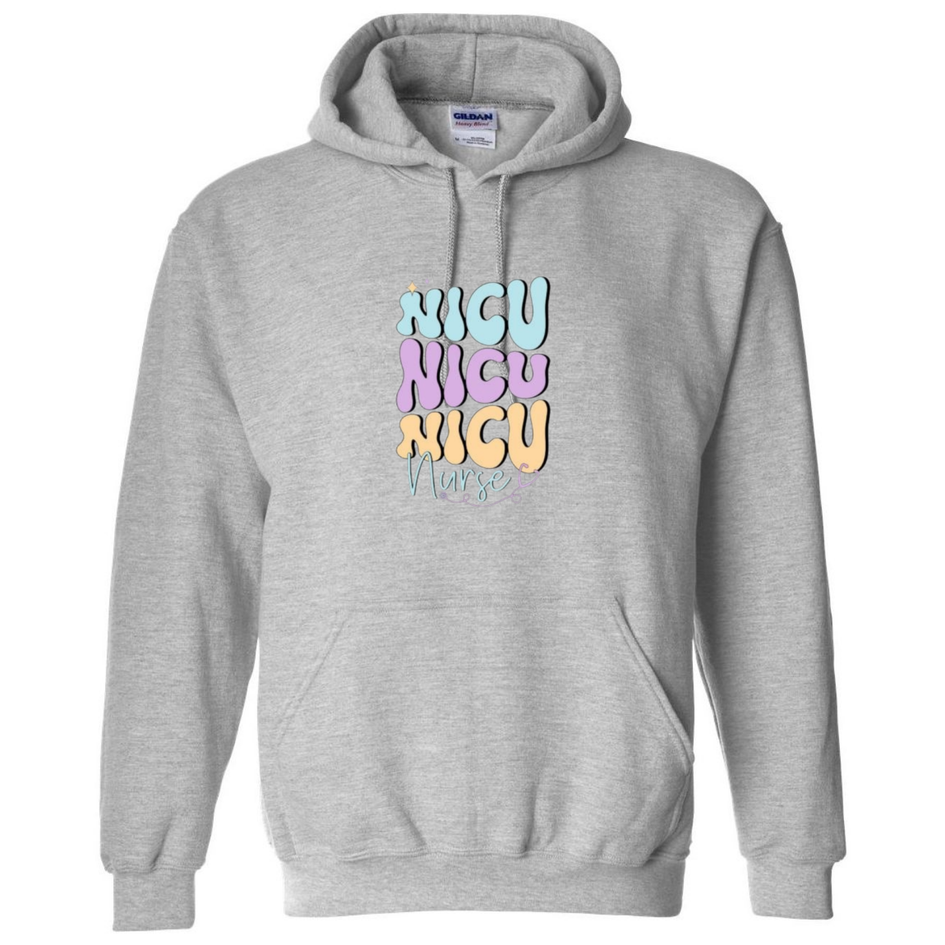 NICU NICU NICU Hooded Sweatshirt