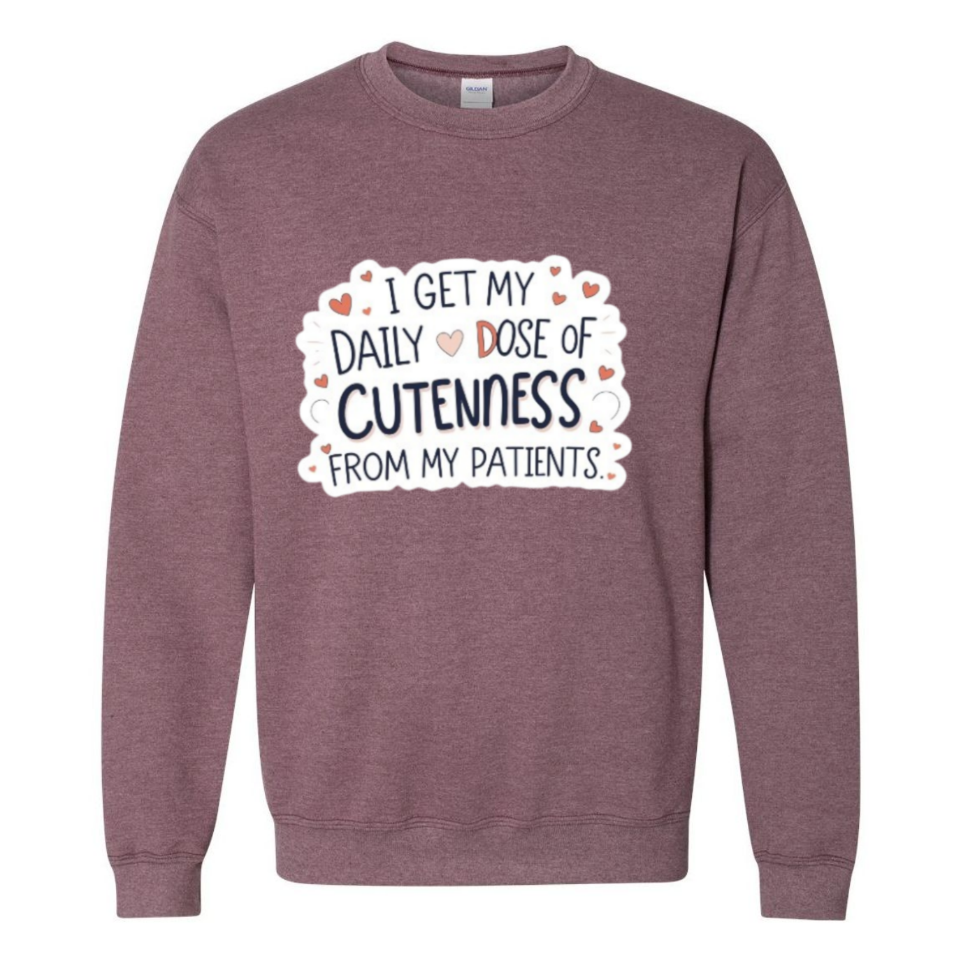Daily Dose of Cuteness Crewneck Sweatshirt