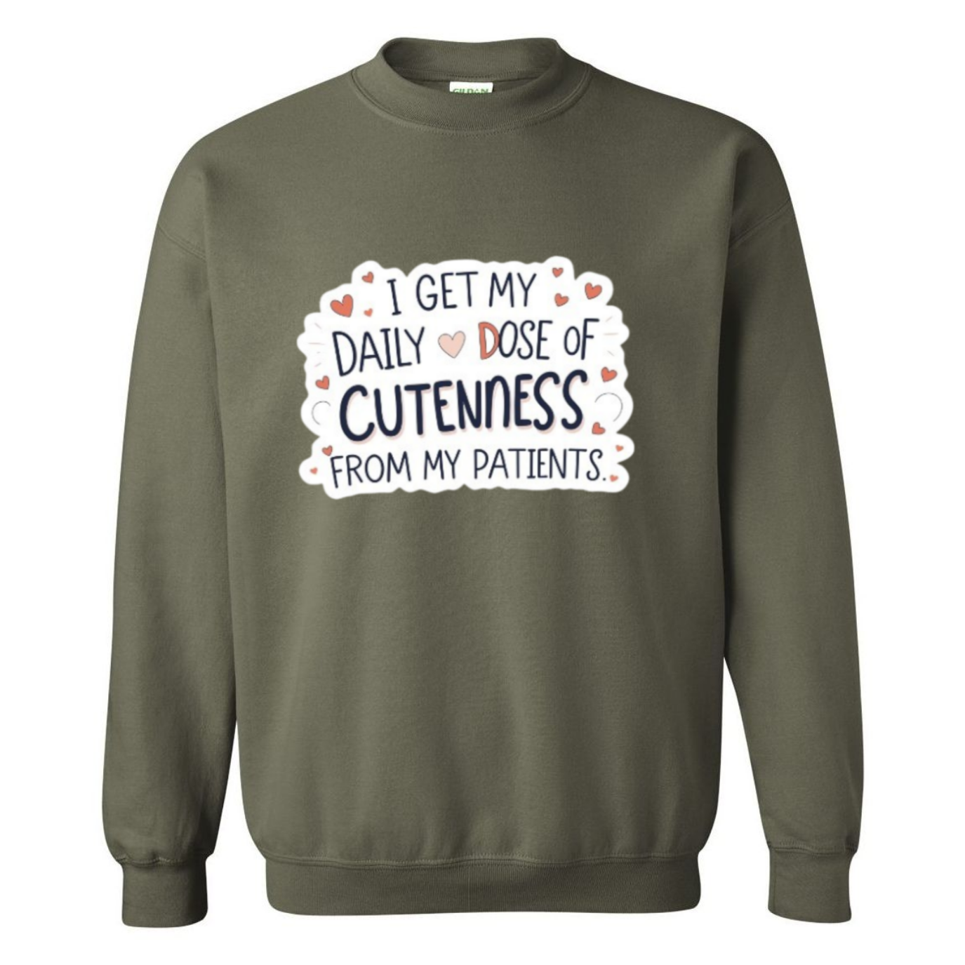 Daily Dose of Cuteness Crewneck Sweatshirt