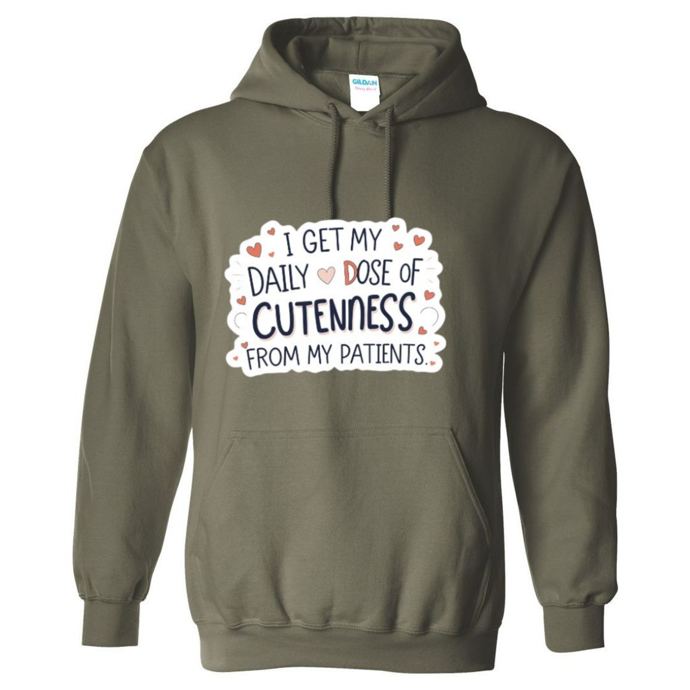 Daily Dose of Cuteness Hooded Sweatshirt