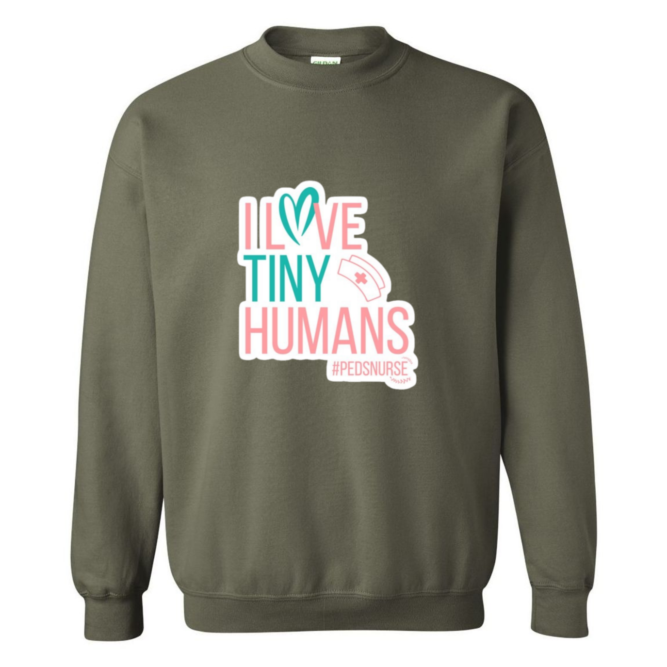 Love Tiny Humans Crewneck Sweatshirt