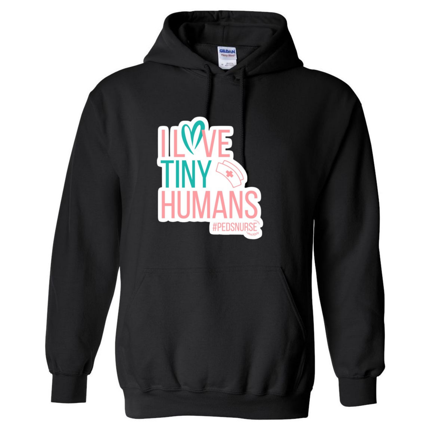Love Tiny Humans Hooded Sweatshirt