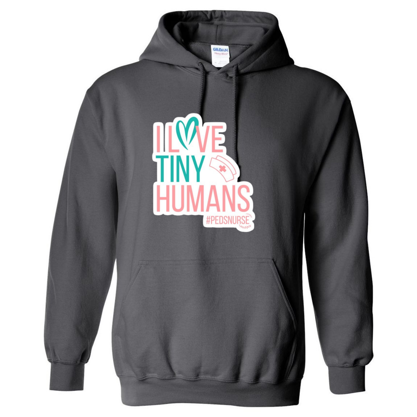 Love Tiny Humans Hooded Sweatshirt
