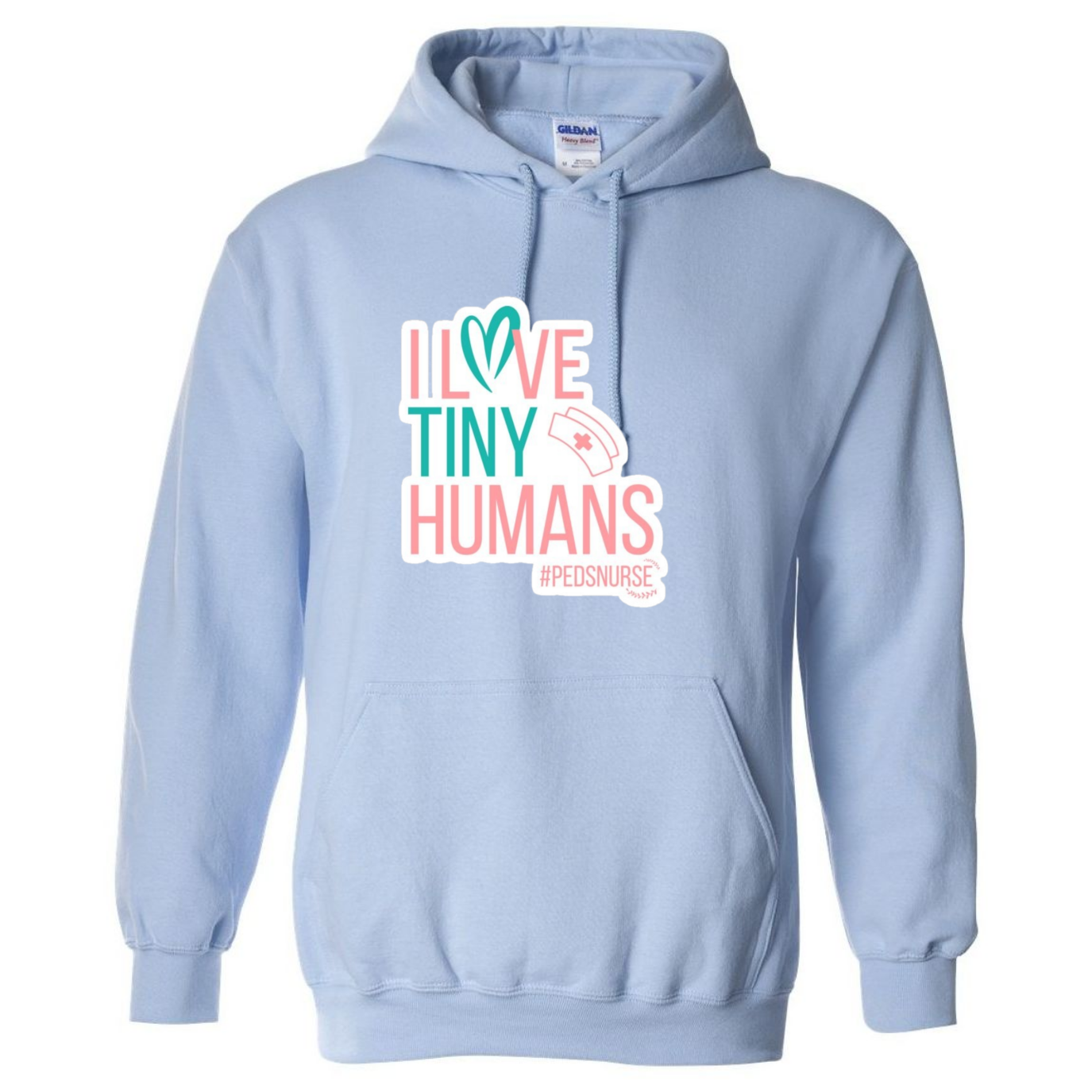 Love Tiny Humans Hooded Sweatshirt
