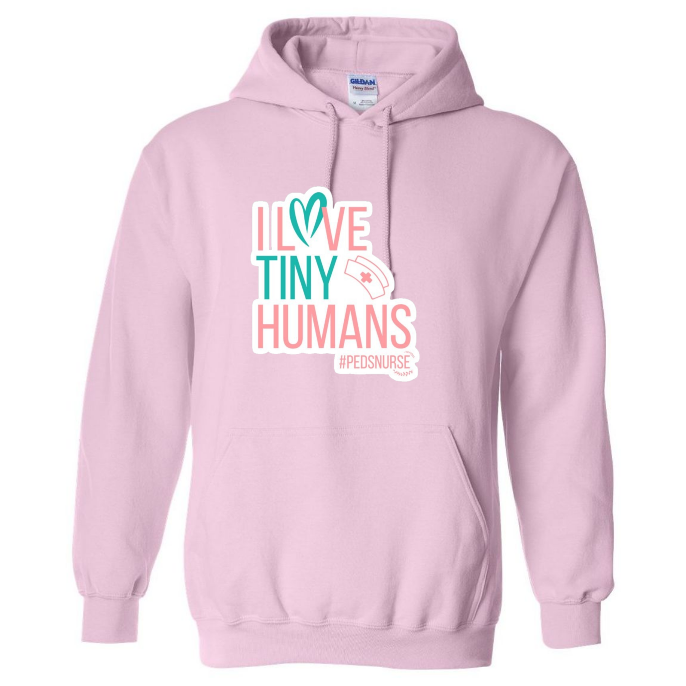 Love Tiny Humans Hooded Sweatshirt