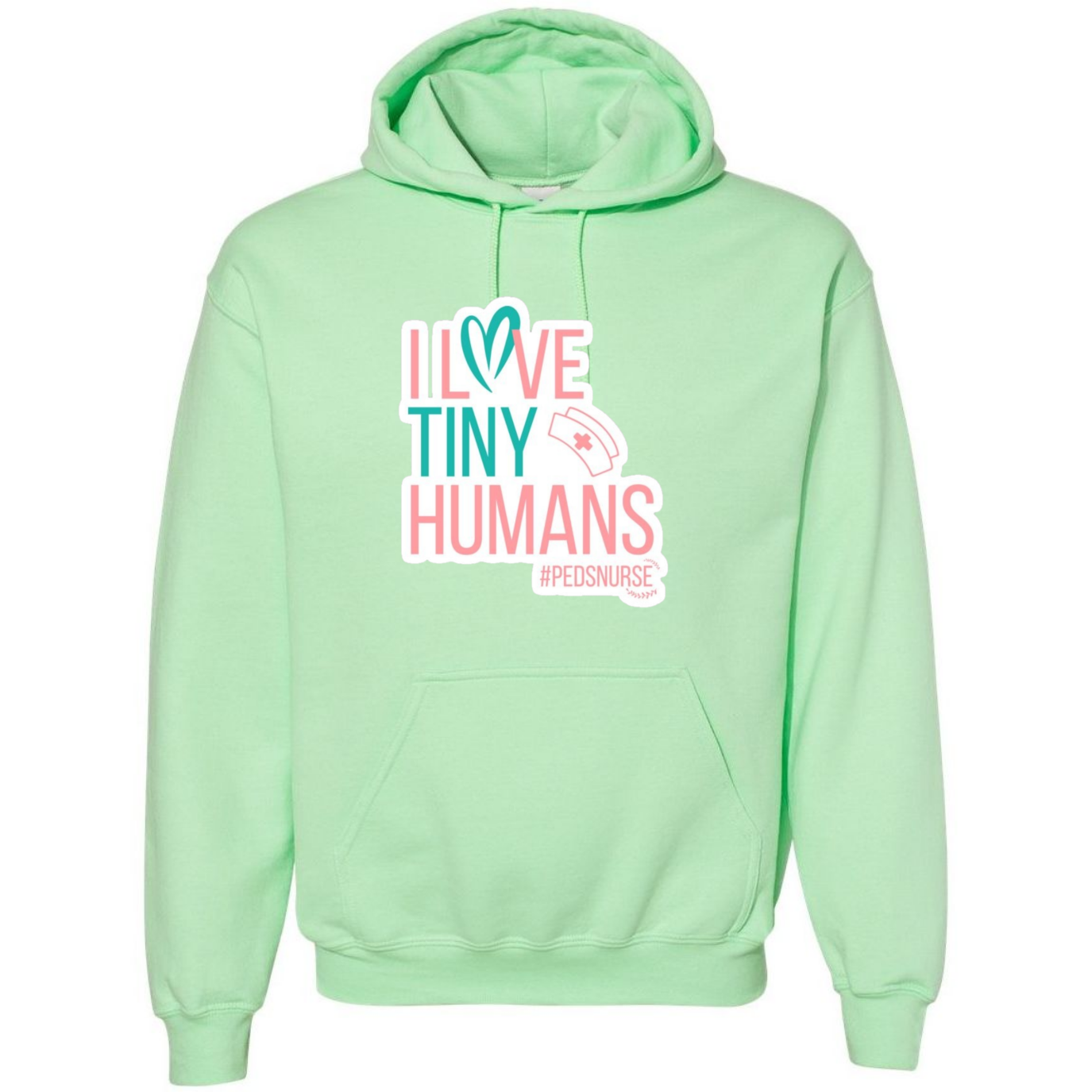 Love Tiny Humans Hooded Sweatshirt