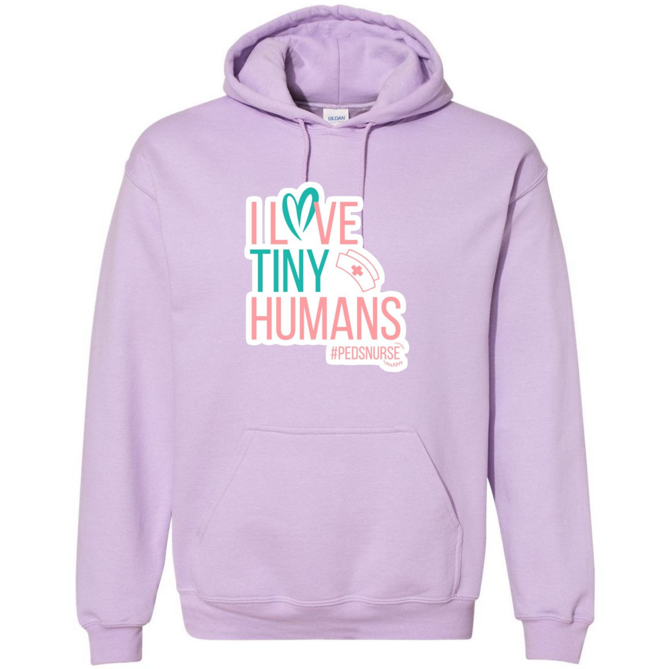 Love Tiny Humans Hooded Sweatshirt