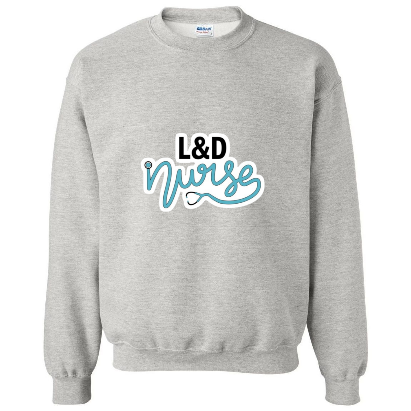 Labor & Delivery Stethos Design Crewneck Sweatshirt