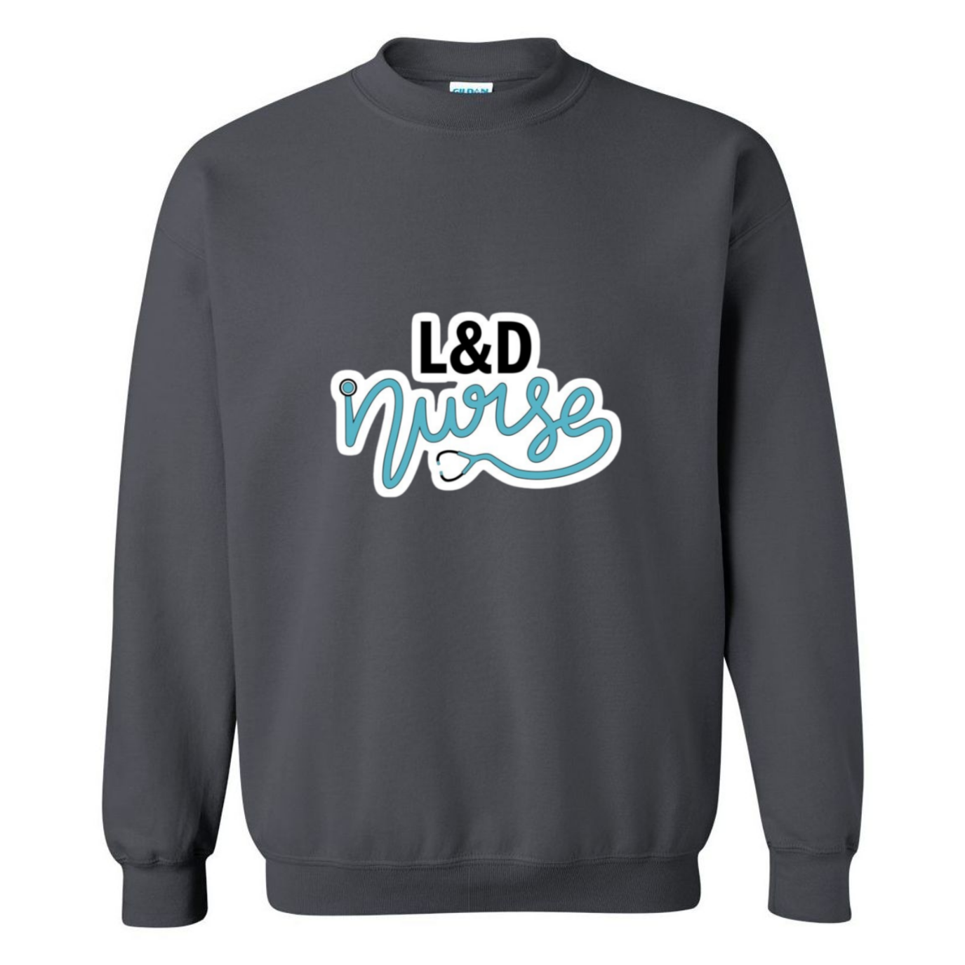 Labor & Delivery Stethos Design Crewneck Sweatshirt