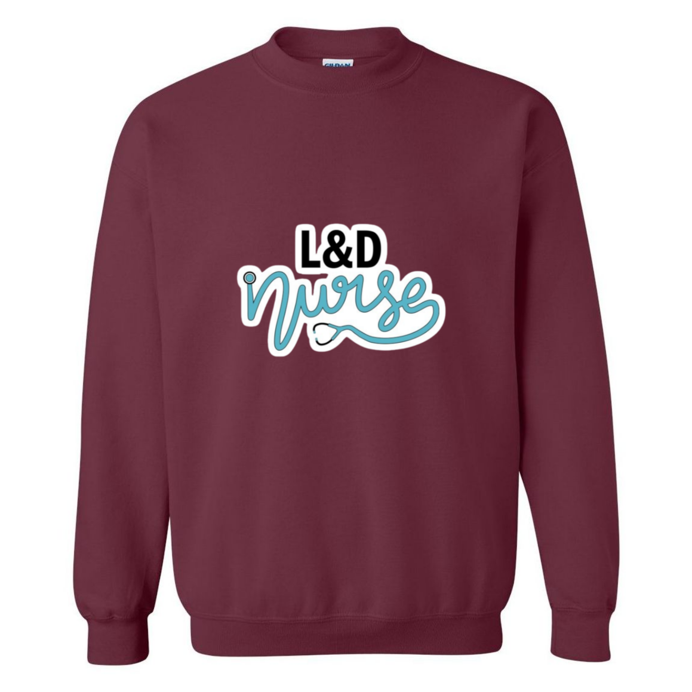 Labor & Delivery Stethos Design Crewneck Sweatshirt