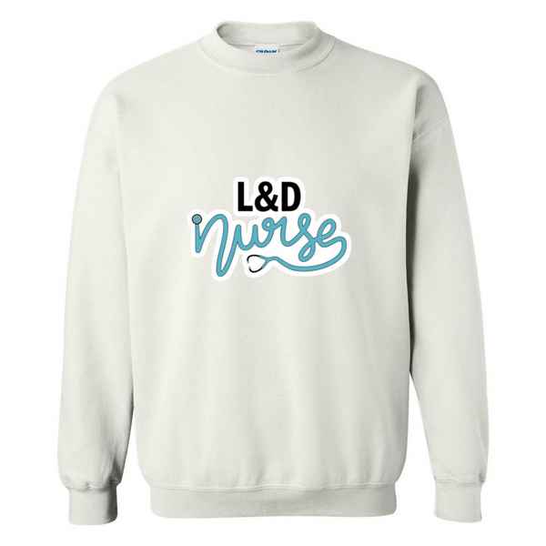 Labor & Delivery Stethos Design Crewneck Sweatshirt