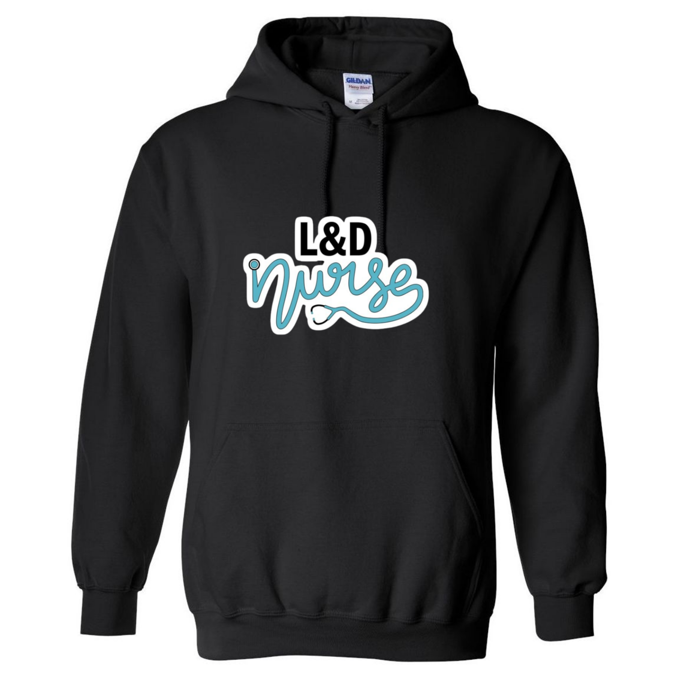 Labor & Delivery Stethos Design Hooded Sweatshirt