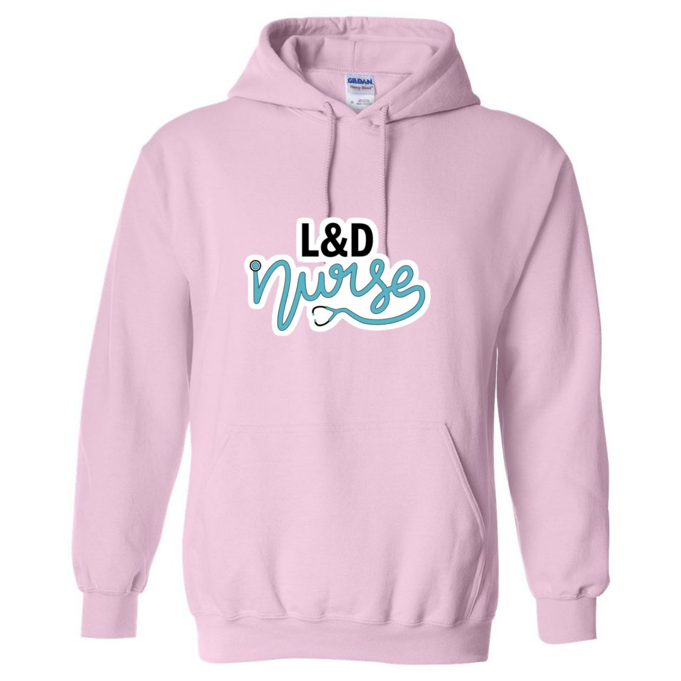 Labor & Delivery Stethos Design Hooded Sweatshirt