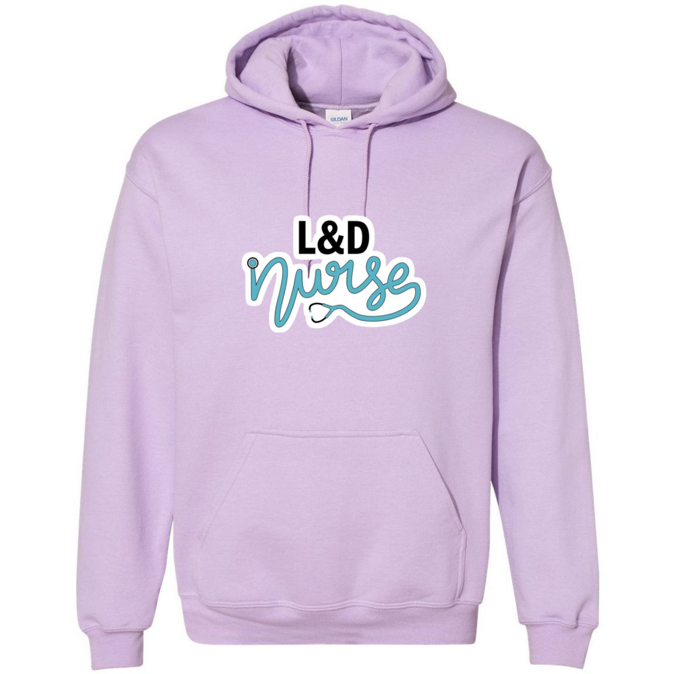 Labor & Delivery Stethos Design Hooded Sweatshirt