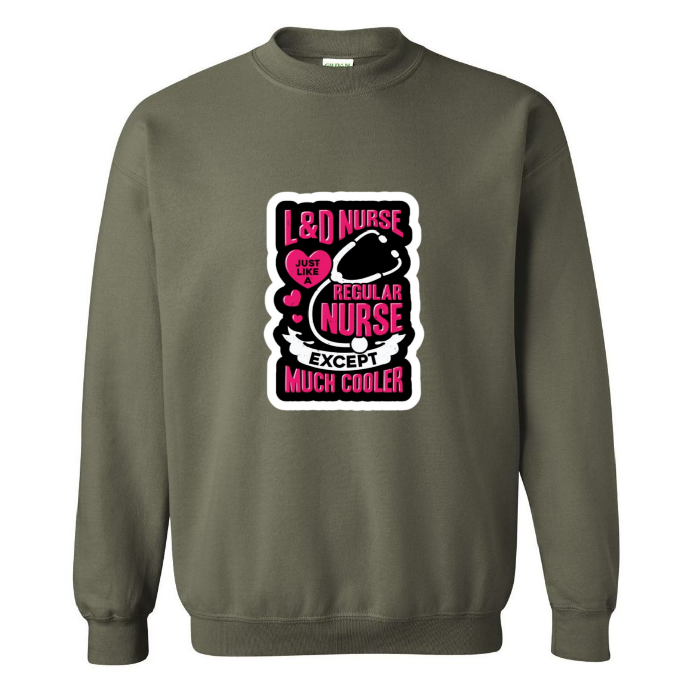Much Cooler Nurse Crewneck Sweatshirt