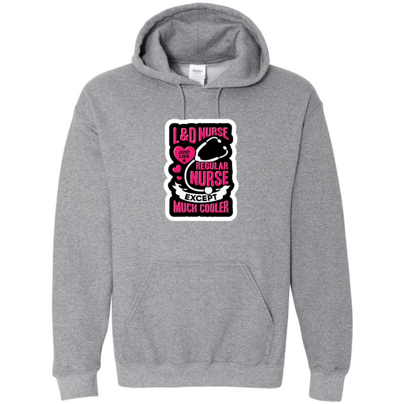 Much Cooler Nurse Hooded Sweatshirt