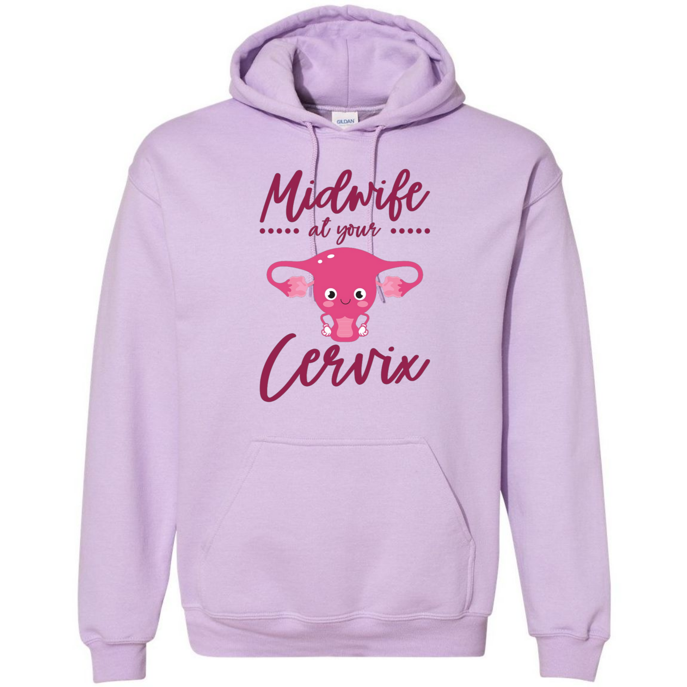Midwife at your Cervix Hooded Sweatshirt