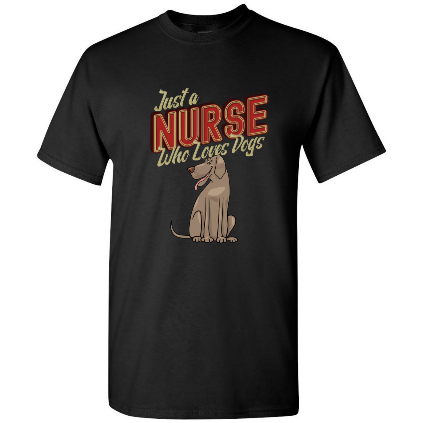 Nurses Love Dogs T-Shirt