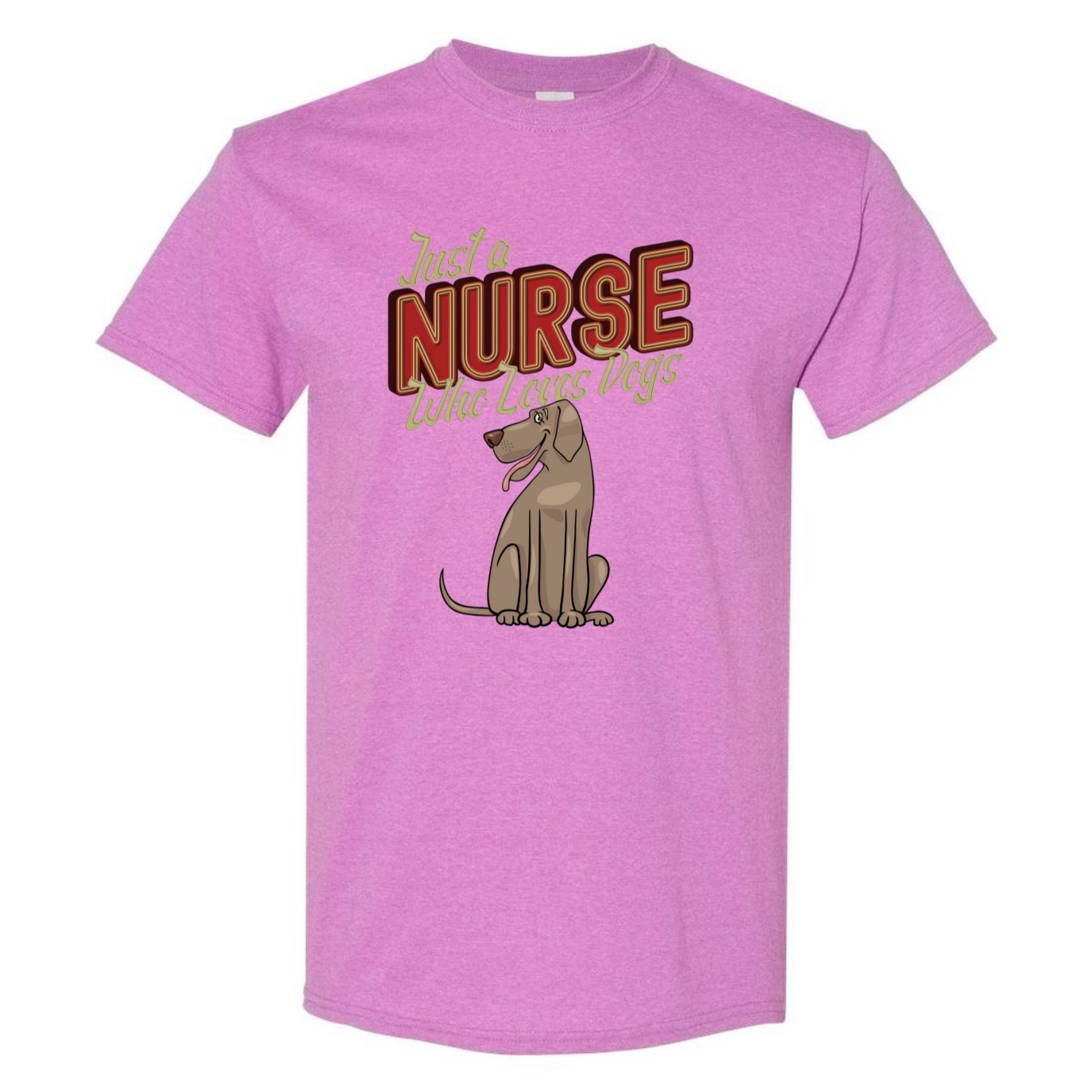 Nurses Love Dogs T-Shirt