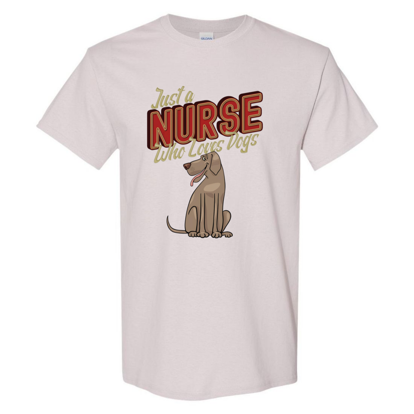 Nurses Love Dogs T-Shirt