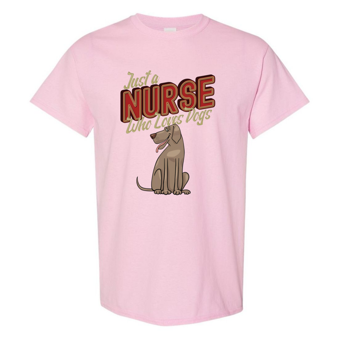Nurses Love Dogs T-Shirt