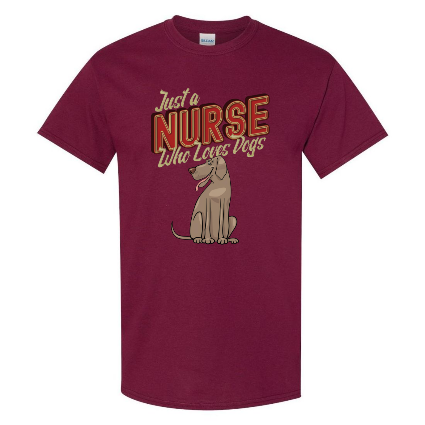 Nurses Love Dogs T-Shirt