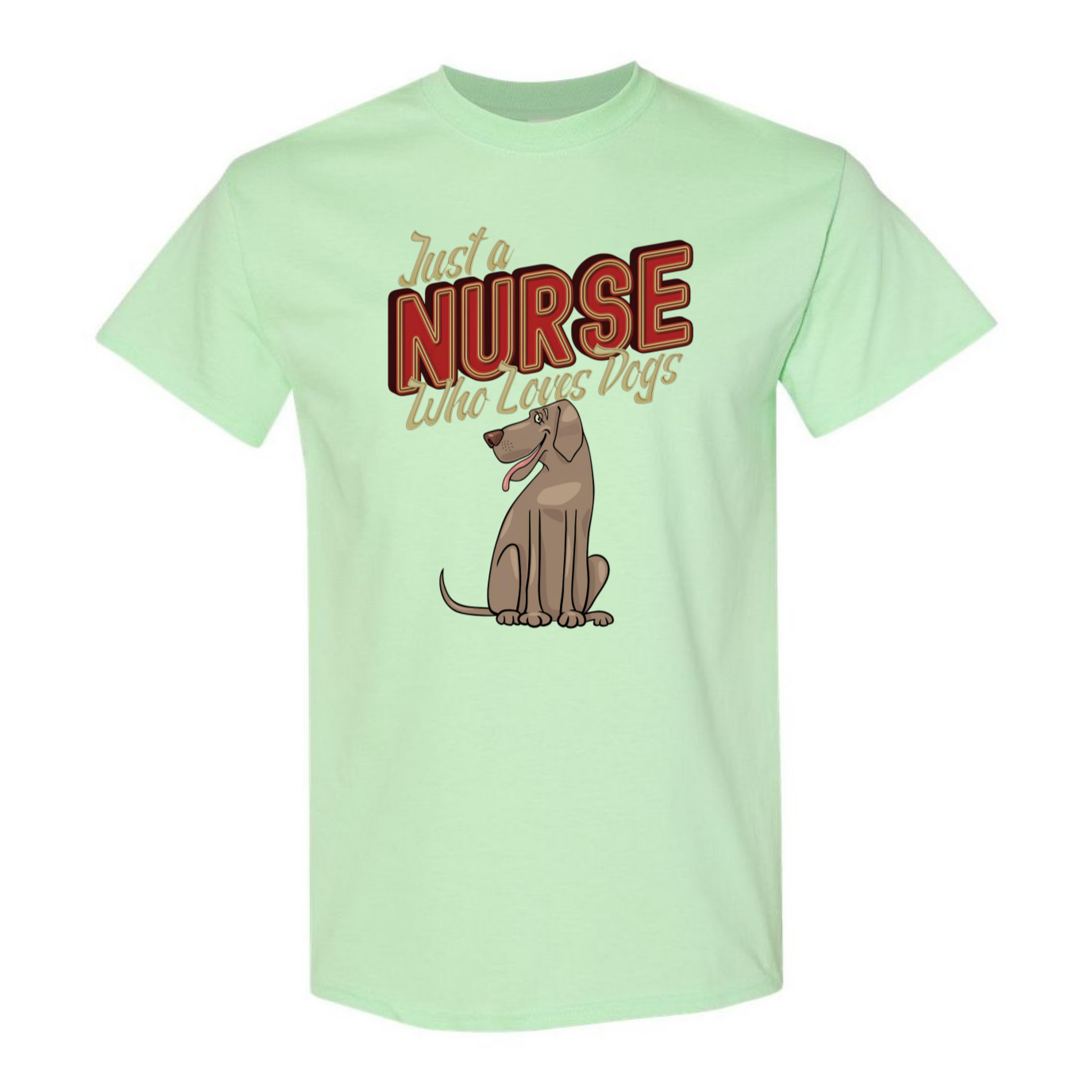 Nurses Love Dogs T-Shirt