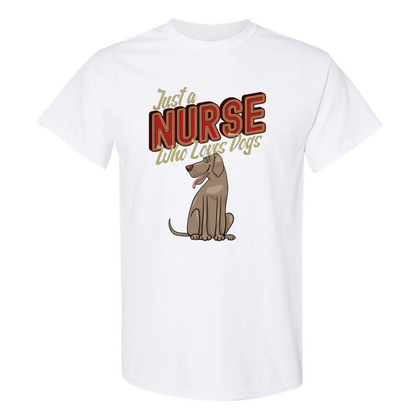 Nurses Love Dogs T-Shirt