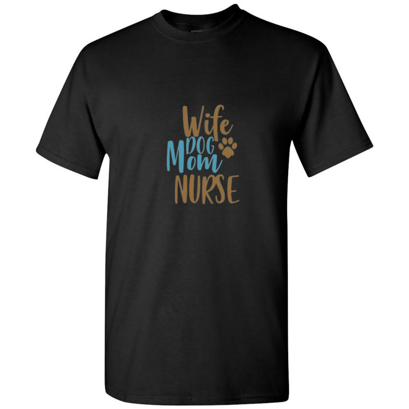 Wife, Mom, Nurse T-Shirt