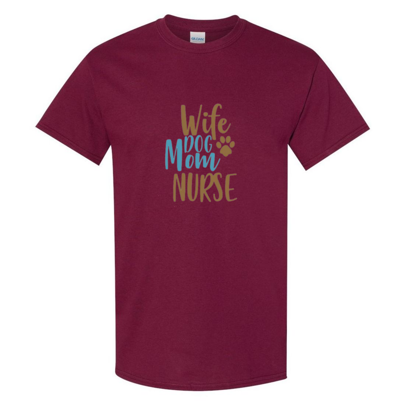 Wife, Mom, Nurse T-Shirt