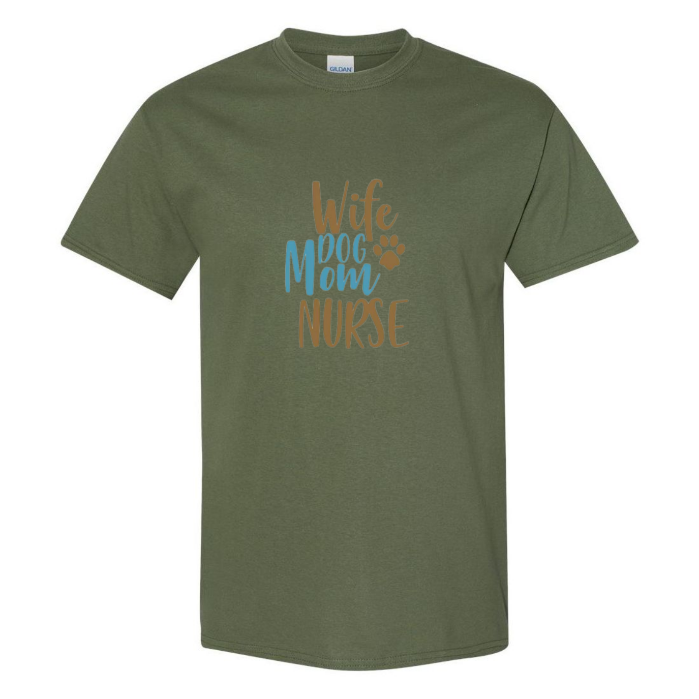 Wife, Mom, Nurse T-Shirt