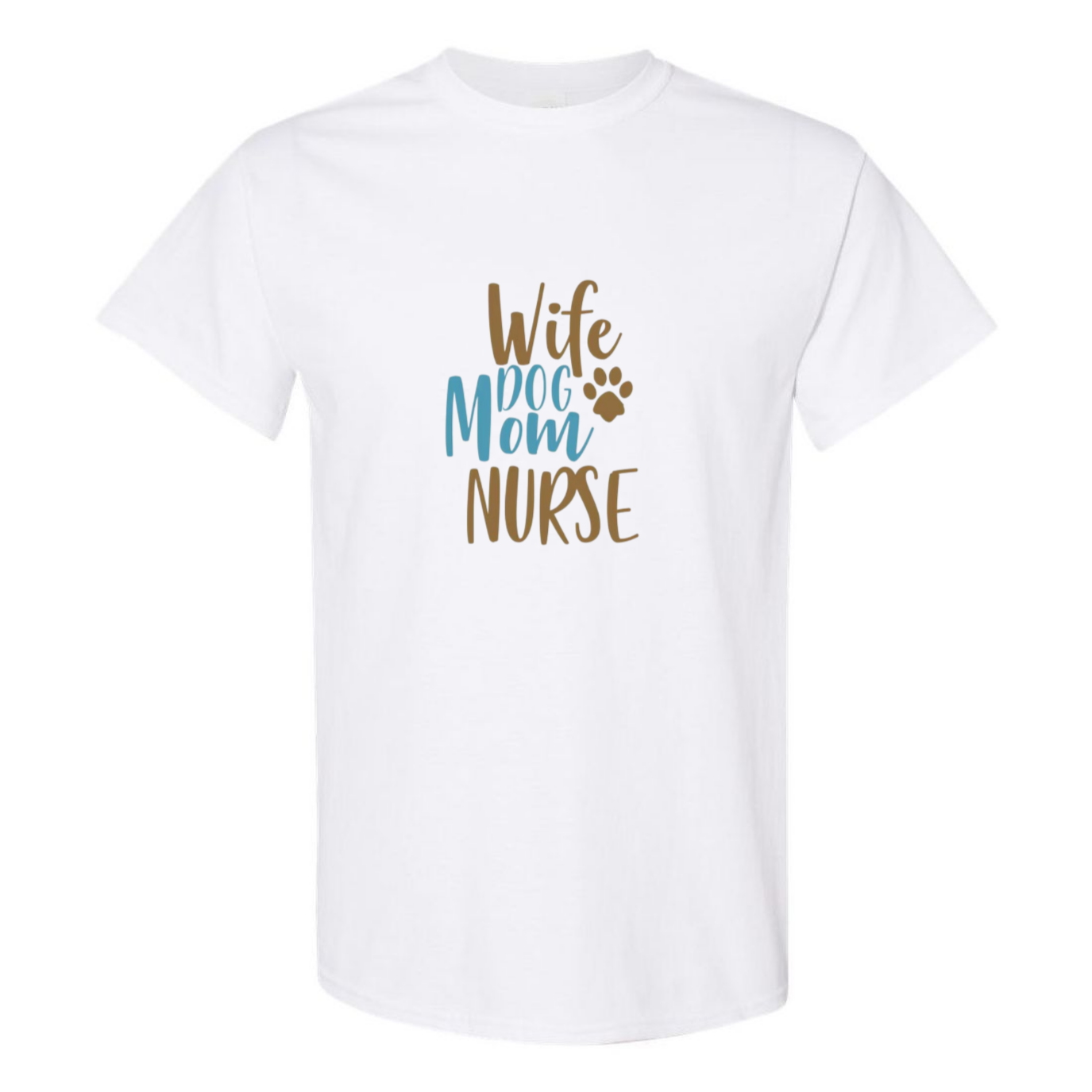 Wife, Mom, Nurse T-Shirt