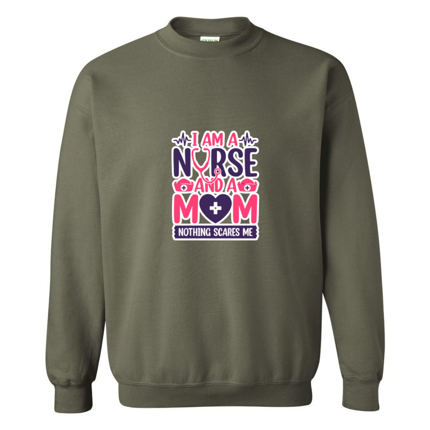 Nurse & Mom Crewneck Sweatshirt