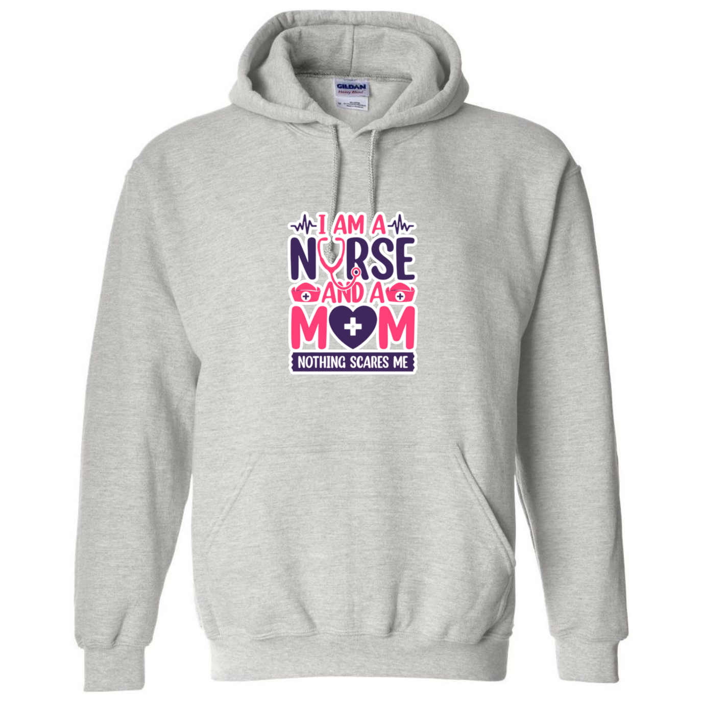 Nurse & Mom Hooded Sweatshirt