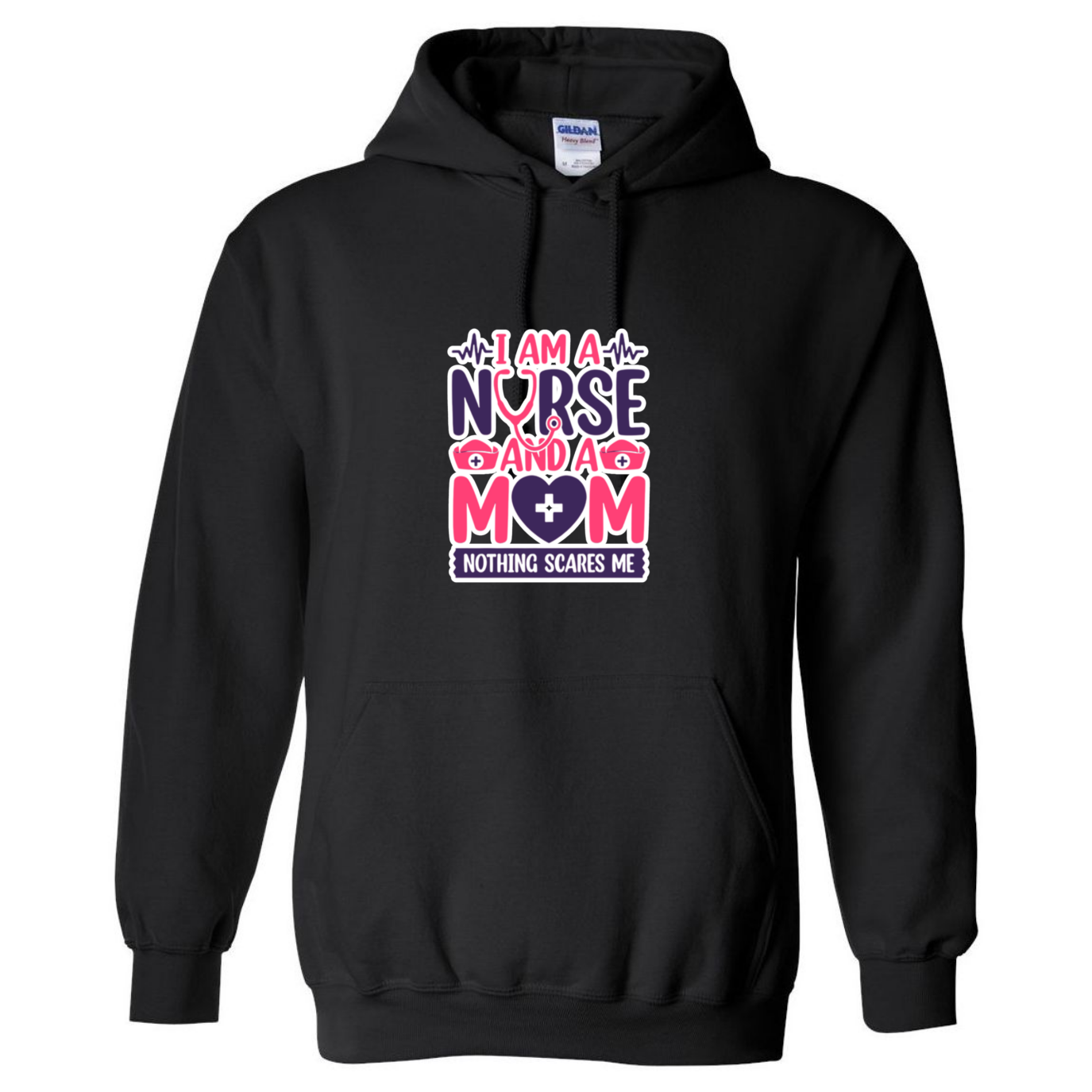 Nurse & Mom Hooded Sweatshirt