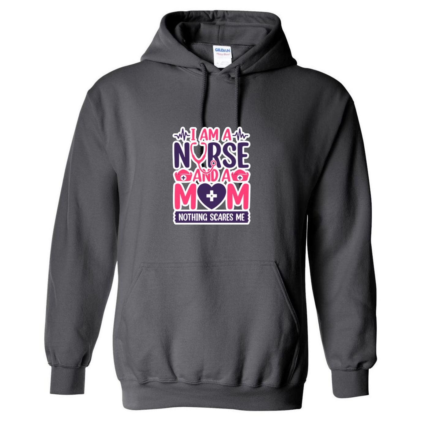 Nurse & Mom Hooded Sweatshirt