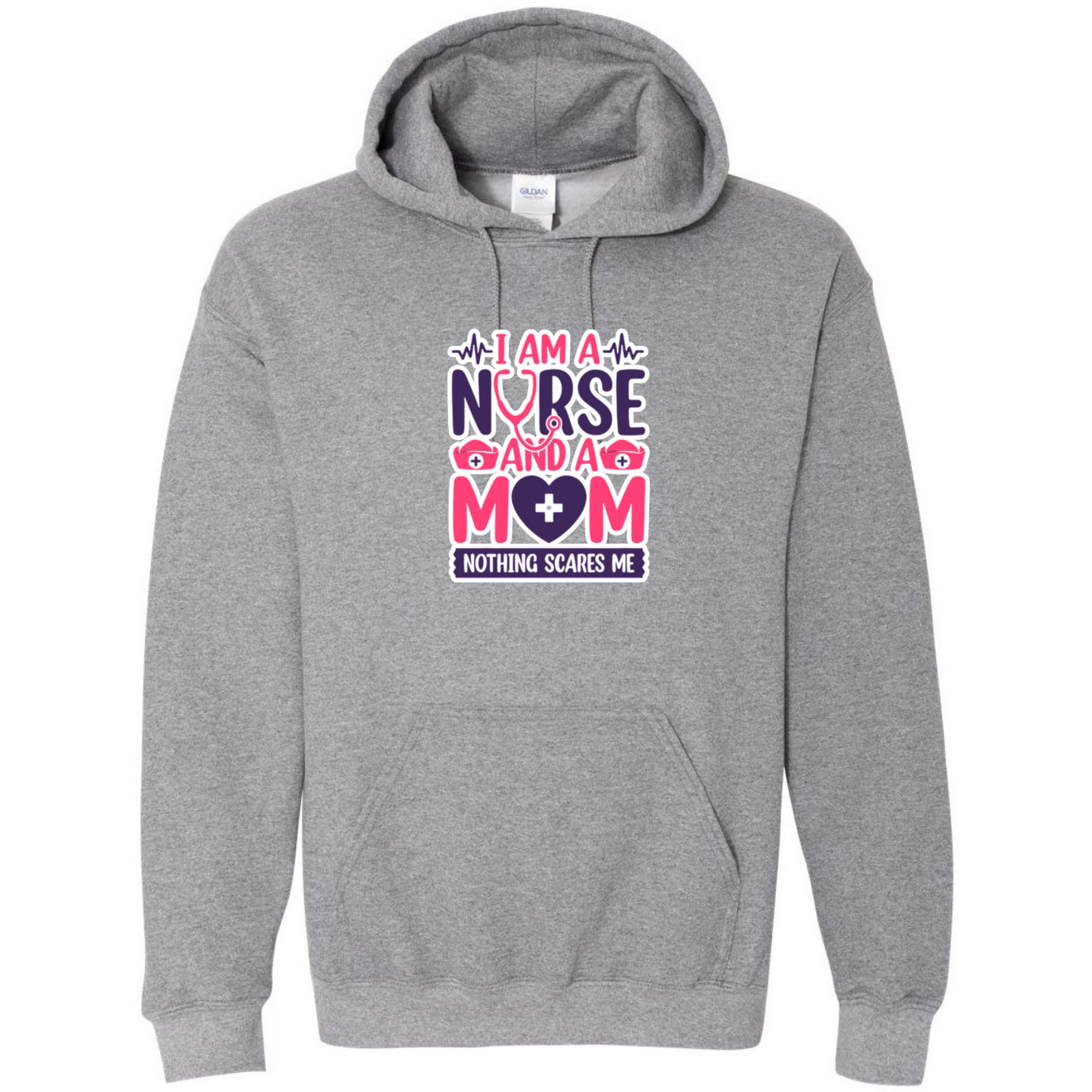 Nurse & Mom Hooded Sweatshirt