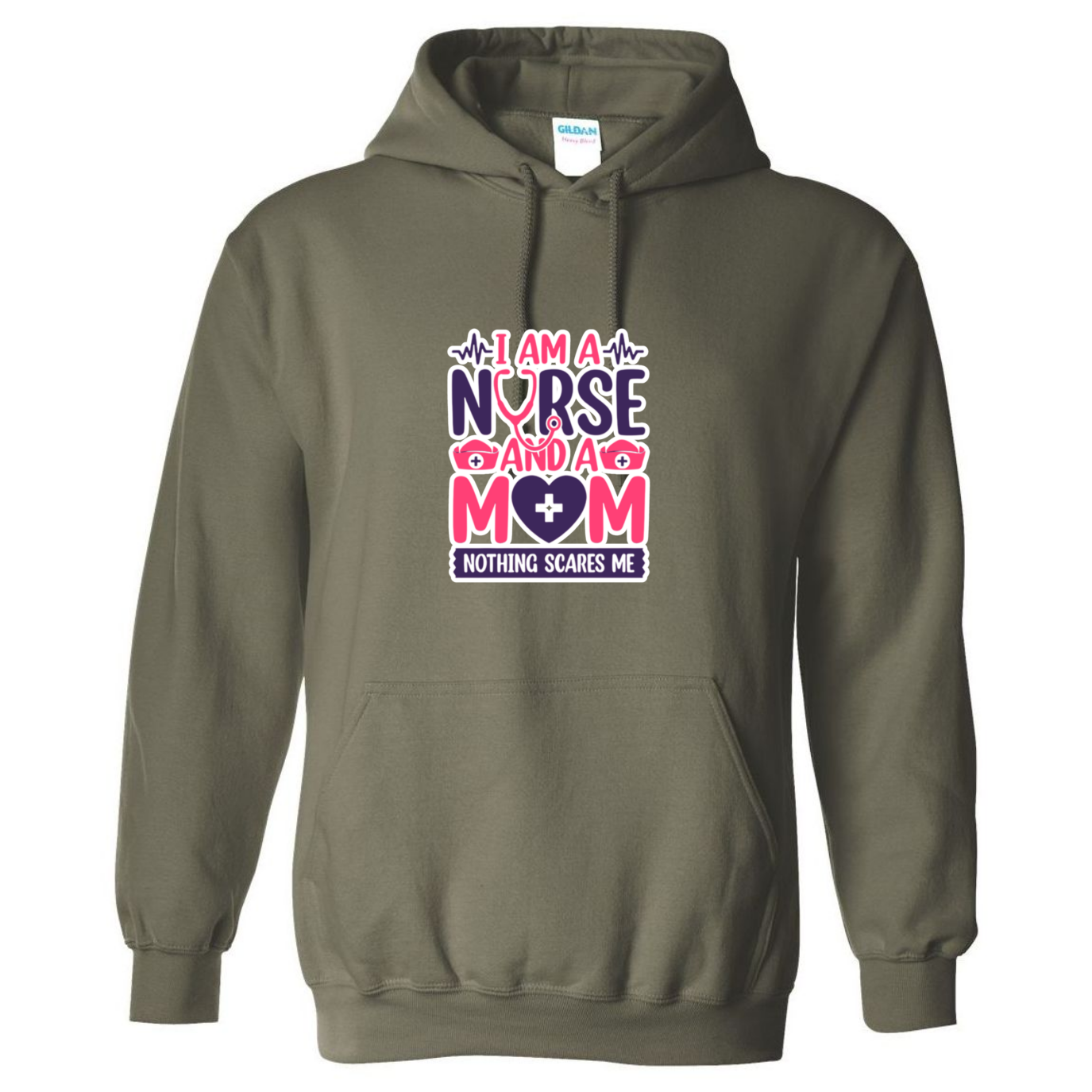 Nurse & Mom Hooded Sweatshirt