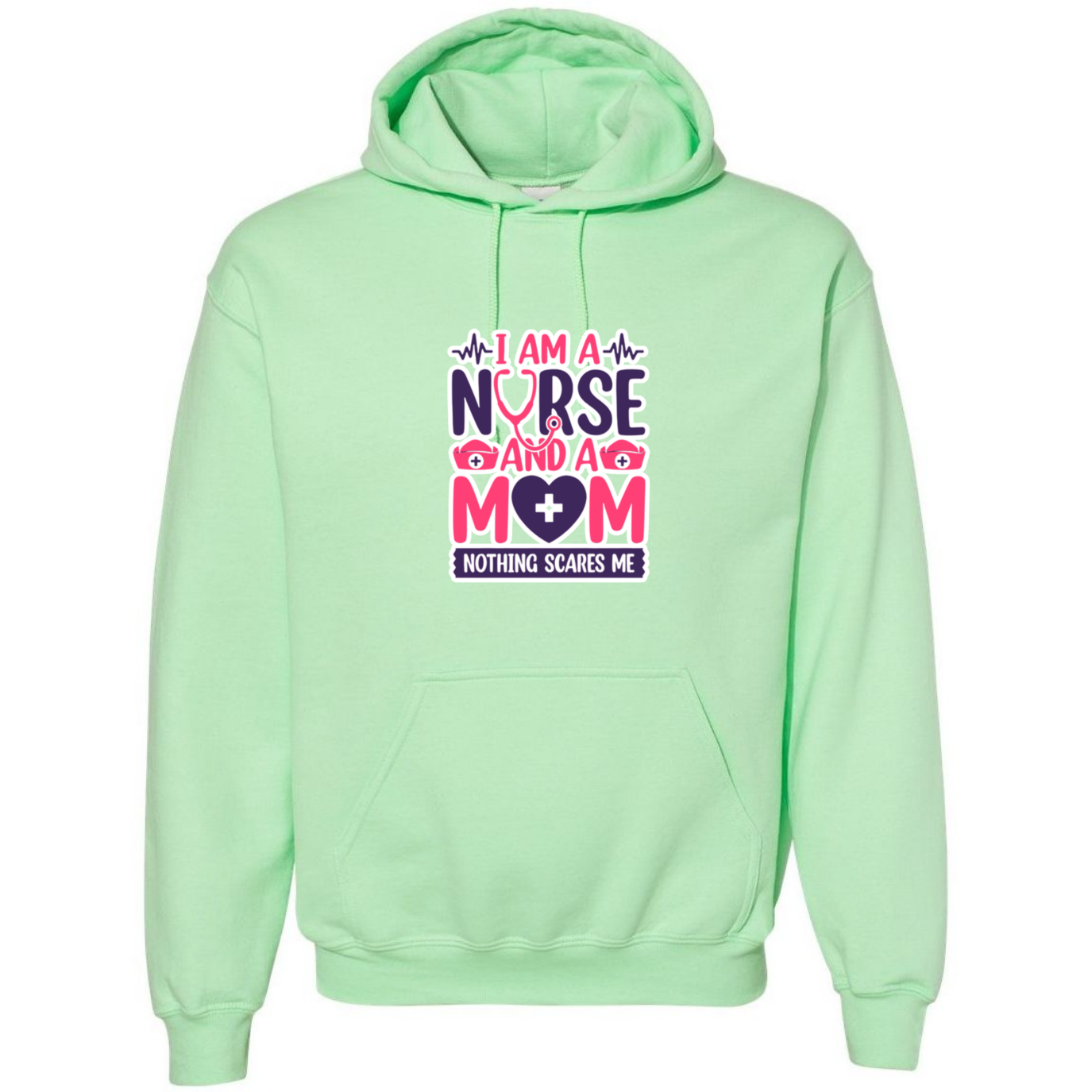 Nurse & Mom Hooded Sweatshirt