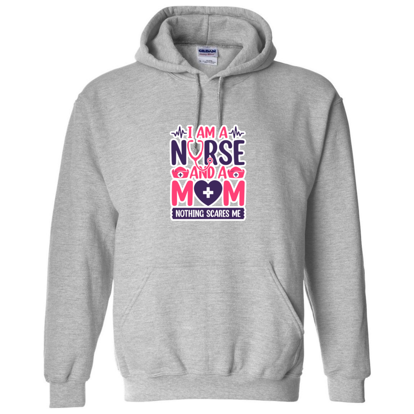 Nurse & Mom Hooded Sweatshirt