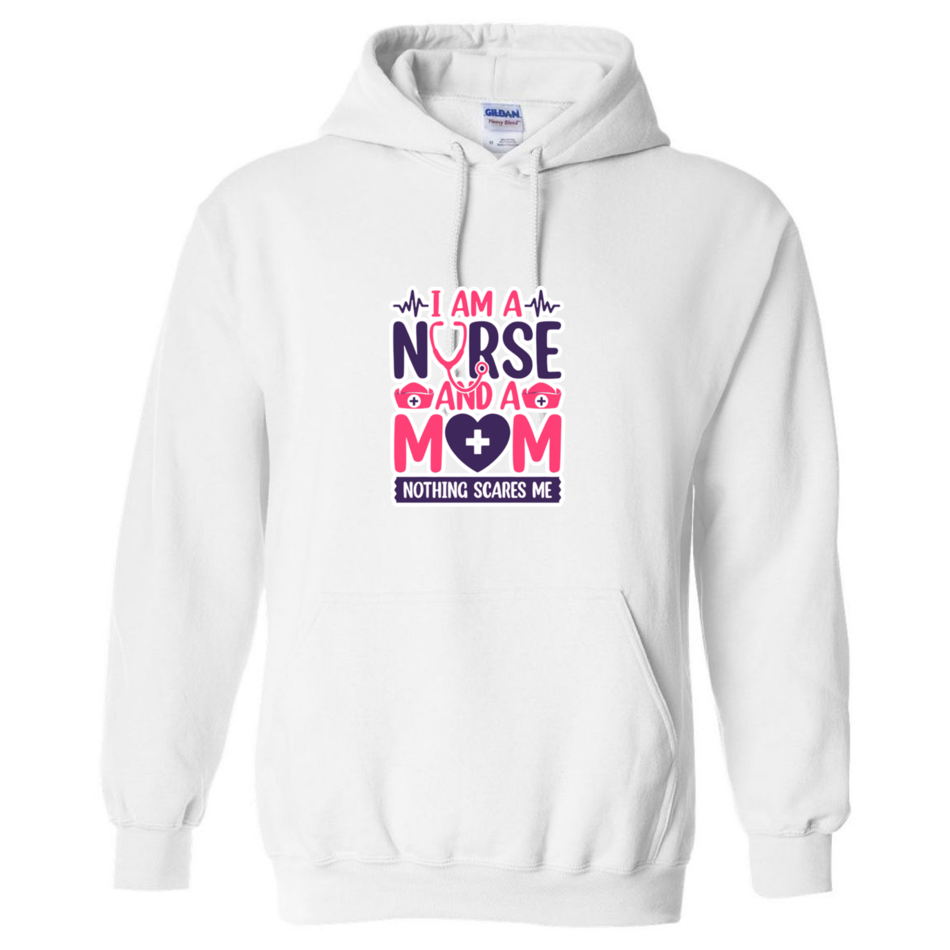 Nurse & Mom Hooded Sweatshirt