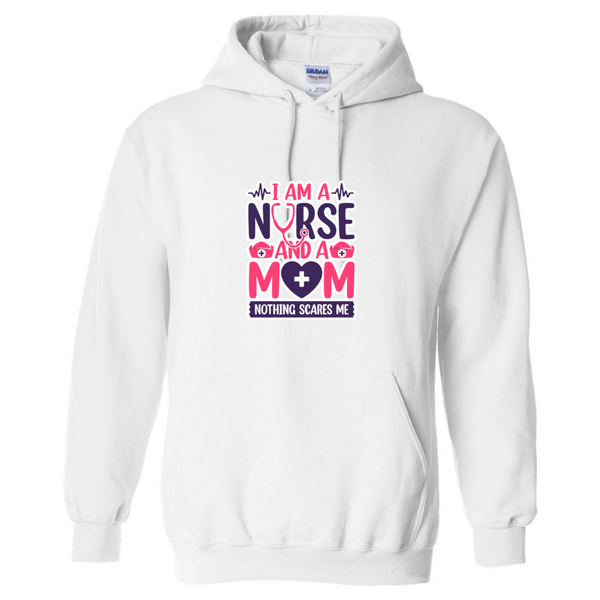 Nurse & Mom Hooded Sweatshirt