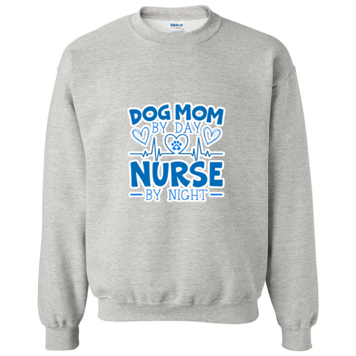Dog Mom by Day Crewneck Sweatshirt